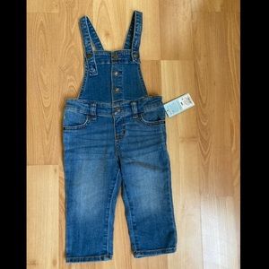 18 month CAT & JACK jean overalls